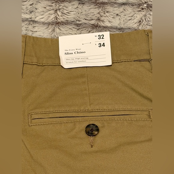 Goodfellow & Co Slim Chino Pants Khaki, NWT - Picture 6 of 8